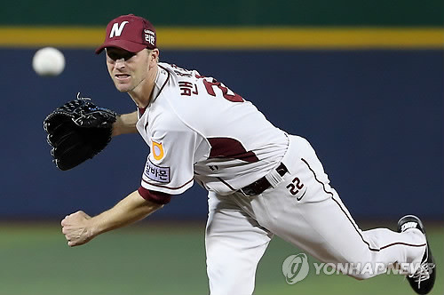 ▲ 넥센 밴헤켄 ⓒ연합뉴스DB