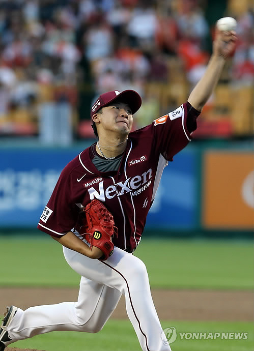 ▲ 3차전선발 넥센 오재영선수ⓒ연합뉴스