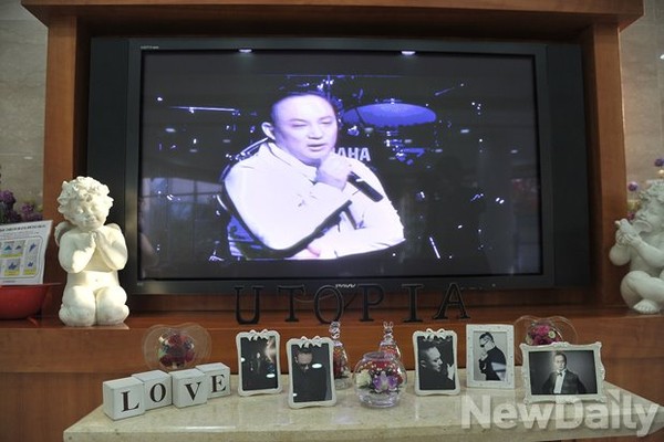 ▲ 故 신해철의 유해가 안치된 유토피아 추모관.  ⓒ뉴데일리 정재훈 기자
