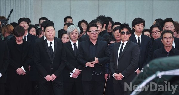 ▲ 유토피아 추모관에 안치된 故 신해철의 유골함.  ⓒ뉴데일리 정재훈 기자