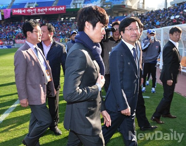 ▲ 박지성 선수.ⓒ뉴데일리 정상윤 사진기자