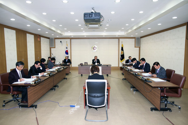 ▲ 대구시의회 지방분권추진 특별위원회 1차 회의가 11일 시의회에서 열렸다.ⓒ시의회 제공