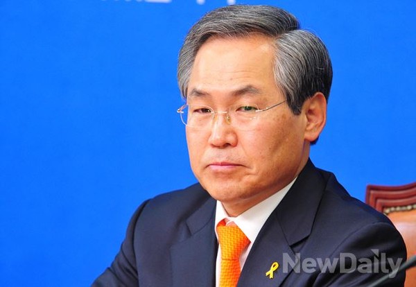 ▲ 새정치민주연합 우윤근 원내대표. ⓒ뉴데일리 이종현 기자