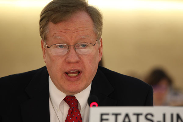 ▲ 로버트 킹 美국무부 북한인권특사. ⓒ美 제네바 대표부 홈페이지.