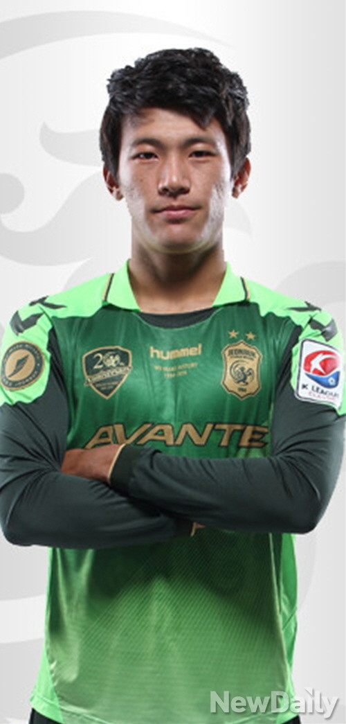 ▲ 한교원 선수.ⓒ전북 현대 모터스