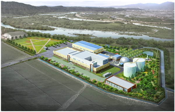 ▲ 영천 유기성폐기물 광역에너지화시설 조감도.ⓒ경북도 제공