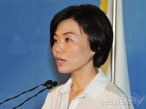 ▲ 새누리당 보수혁신특별위원회의 대변인을 맡고 있는 민현주 의원. ⓒ뉴데일리 이종현 기자