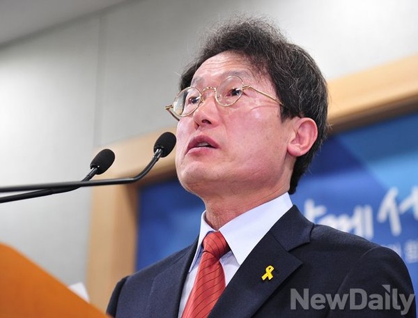 ▲ 조희연 교육감은 이날 서울시와 4개분야 20여개 교육협력사업을 추진할 것이라고 발표했다. ⓒ뉴데일리 정재훈 사진기자