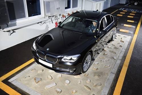 ▲ BMW 서비스센터 내 최초로 설치된 '소음 측정용 테스트 트랙'ⓒBMW코리아
