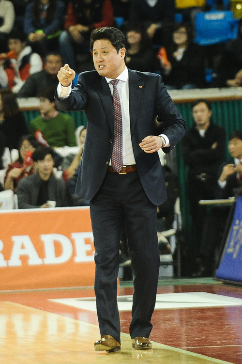 ▲ 문경은 감독.ⓒ프로농구연맹