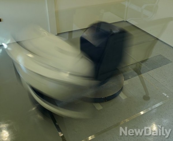 ▲ SD 장비가 가동되는 모습.ⓒ뉴데일리 정상윤 사진기자