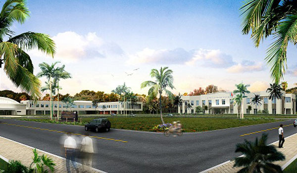 ▲ KOICA가 베트남에 지은 '박장성 한베기술대학' 조감도. 1,000만 달러가 들었다고 한다. ⓒ해당 대학 공사 CM을 맡은 신화엔지니어링 홈페이지 캡쳐