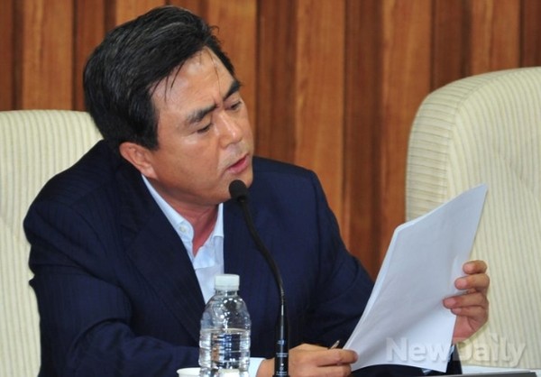 ▲ 새누리당 김태흠 의원. ⓒ뉴데일리 이종현 기자