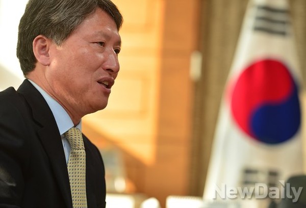 ▲ ▲배재고 김용복 교장은 자사고교장연합 회장직을 맡고 있다. ⓒ뉴데일리 정상윤 사진기자