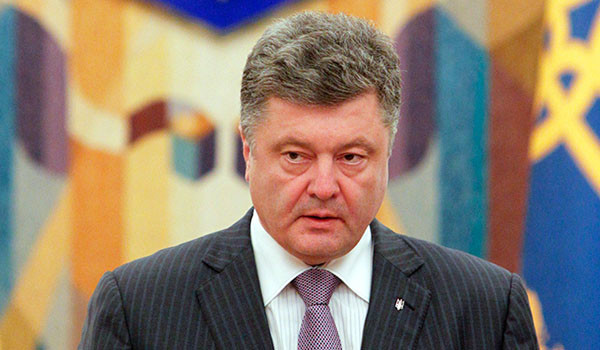 ▲ 페트로 포로센코 우크라이나 대통령. 親서방 성향으로 알려져 있다. ⓒ우크라이나 사태 당시 현지언론 보도화면 캡쳐