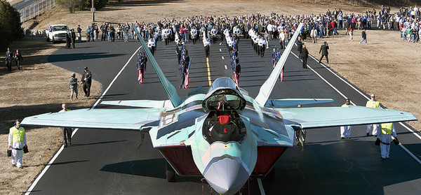 ▲ F-22 랩터 스텔스 전투기.ⓒ록히드마틴