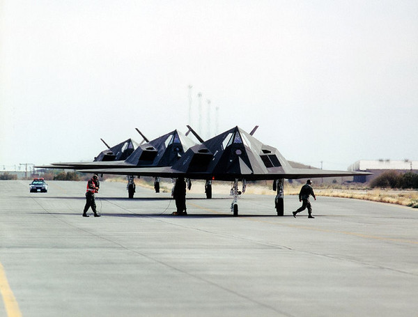 ▲ F-117A 스텔스 전투기.ⓒ록히드마틴