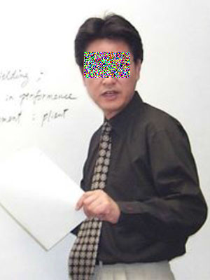 ▲ 신은미 씨의 현재 남편 정 모 씨로 퍼지고 있는 사진. 美LA에서 유명한 SAT 학원 강사라고 한다. ⓒ인터넷 검색결과