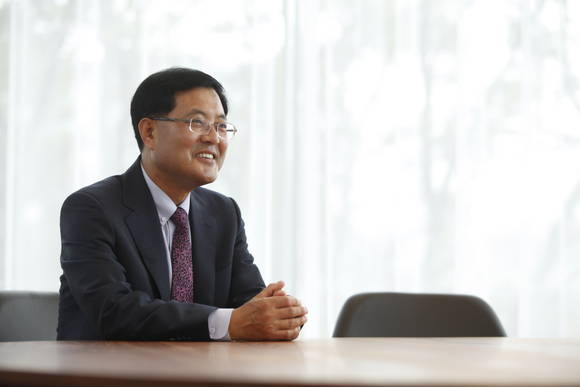 ▲ 길원섭 녹십자 엠에스 대표이사 ⓒ 녹십자엠에스