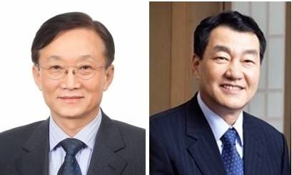 ▲ 박대영 삼성중공업 사장(왼쪽)과 박중흠 삼성엔지니어링 사장ⓒ각 사