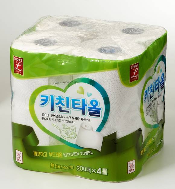 ▲ 초이스엘 키친타올 ⓒ롯데마트