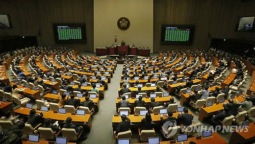 ▲ 국회 본회의.ⓒ연합뉴스