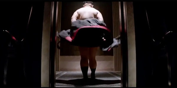 ▲ 김정은 암살을 그린 코미디 영화 '인터뷰'의 한 장면. 김정은과 북한 실상을 너무도 사실적으로 묘사한 게 문제였던 듯 하다.  ⓒ영화 '인터뷰' 예고편 캡쳐