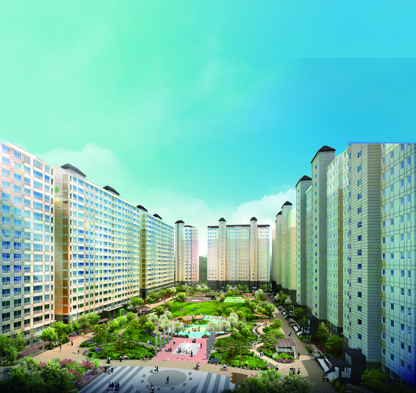 ▲ 굿디자인 우수상을 받은 에버그린파크.ⓒ화성산업 제공