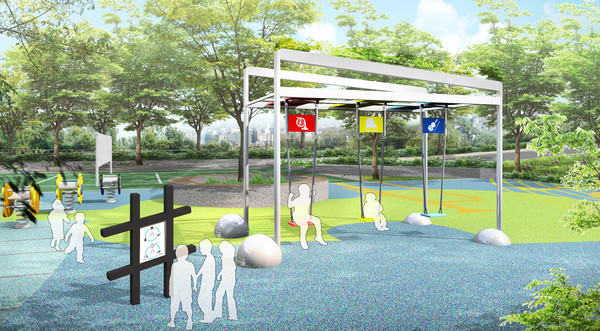 ▲ 화성파크드림 음악그네’ⓒ화성산업 제공