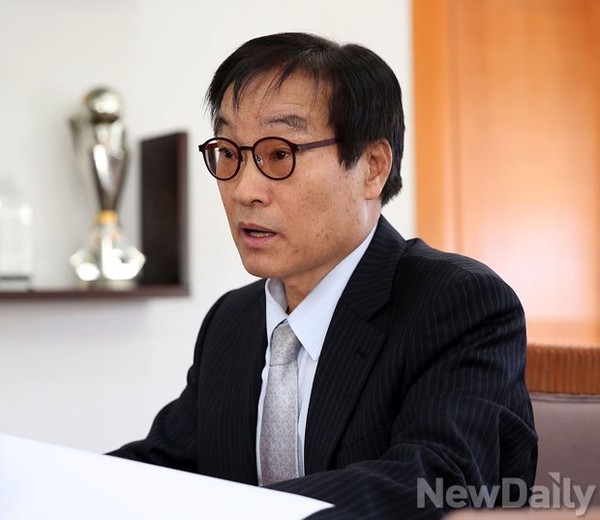 ▲ 조남돈 프로축구연맹 상벌위원장.ⓒ뉴데일리 사진DB