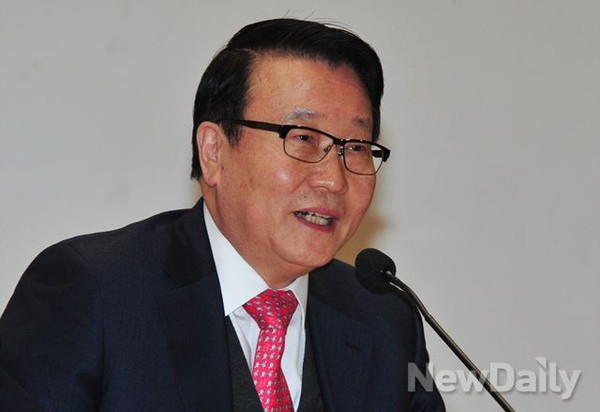 ▲ 박세일 한반도선진화재단 명예이사장 5일 토론회에 참석 