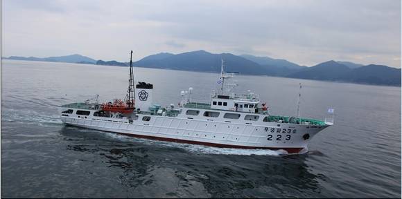 ▲ 무궁화 23호.ⓒ해양수산부