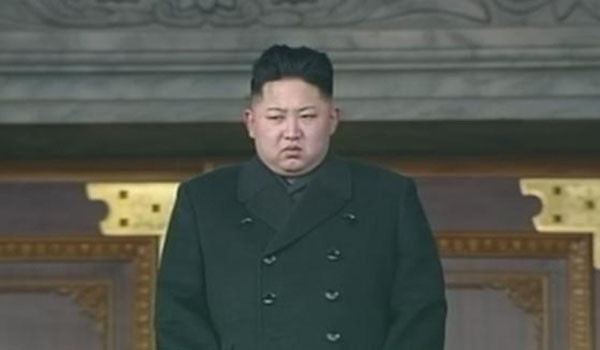 ▲ "아 씨, 너무 추워. 행사 언제 끝나는 거야…." 돼지인 김정은은 유독 추위와 더위를 타는 것 같다. ⓒ北선전매체 보도화면 캡쳐