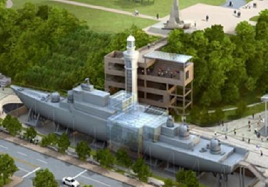 ▲ 해군 2함대 천안함 전시시설.ⓒ해군