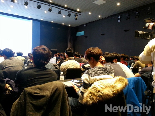 ▲ 프로축구 신인선수 교육 현장.ⓒ뉴데일리 윤희성 기자