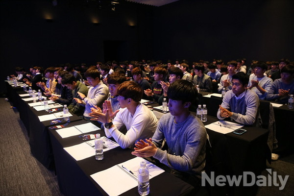 ▲ 프로축구 신인선수 교육 현장.ⓒ프로축구연맹