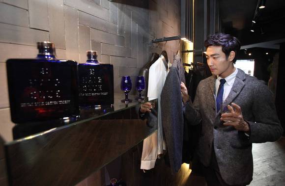 ▲ 남성 패션 편집매장에서 운영 중인 '헤이그 클럽' 팝업스토어 ⓒ디아지오코리아