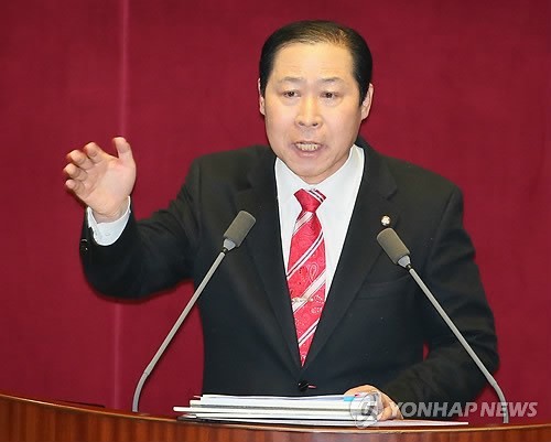 ▲ 16일 긴급현안질의에서 야당의원들과 설전중인 이노근 의원. ⓒ 연합뉴스