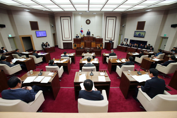 ▲ 구미시의회 제192회 제2차 정례회 모습.ⓒ구미시의회 제공