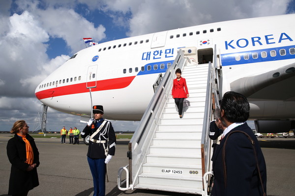 ▲ 공군1호기인 대통령 전용기.ⓒ청와대