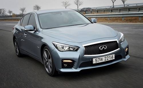 ▲ 한국자동차전문기자협회가 선정한 2015 올해의 차(Car Of The Year) '인피니티 Q50'ⓒ