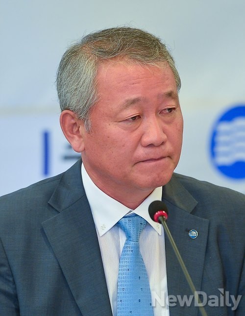 ▲ ▲안양옥 한국교원단체총연합회 회장 ⓒ뉴데일리 정상윤 기자