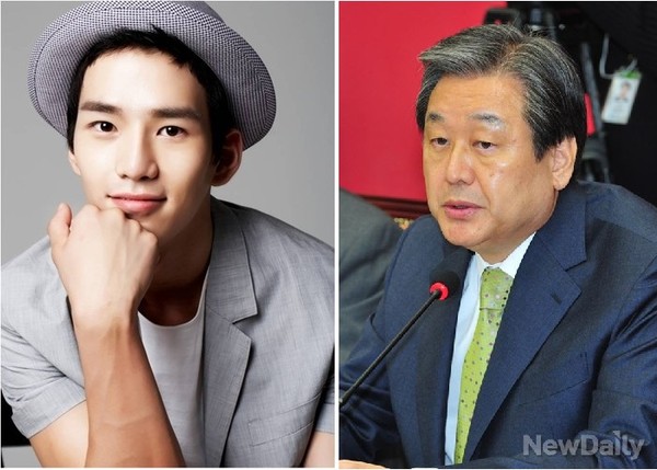 ▲ 새누리당 김무성 대표가 오는 31일 사무처 당직자들과 함께 영화 국제시장을 관람한다. 영화에는 김 대표의 아들 고윤씨(왼쪽)가 단역으로 출연했다.ⓒ뉴데일리