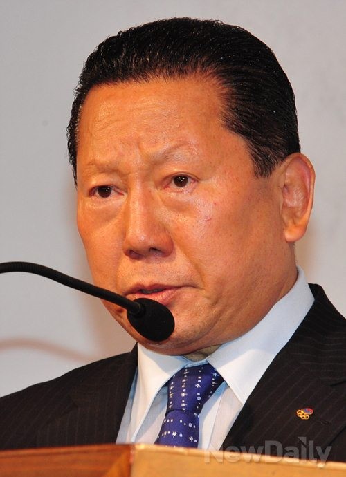 ▲ 김정행 대한체육회장.ⓒ뉴데일리 사진DB
