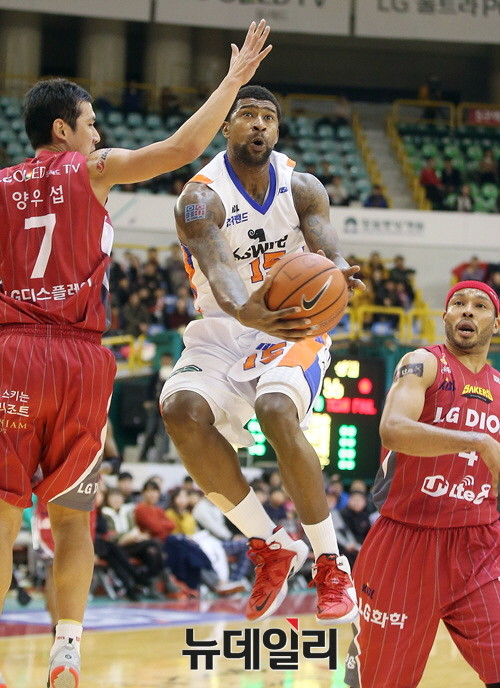 ▲ 리카르도 포웰 선수.ⓒ프로농구연맹