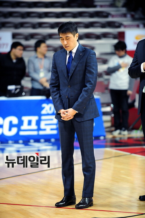▲ 서울 삼성 썬더스의 신임 감독 이상민은 지난해부터 46일간 달았던 꼴찌라는 꼬리표를 새해에는 꼭 떼고 싶어한다.ⓒ프로농구연맹
