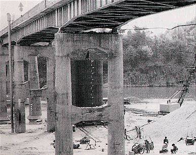 ▲ ⓒ정주영에게 '평생의 악몽'이 됐던 고령교 복구 공사.