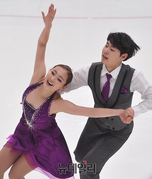 ▲ 이호정과 감강인 선수.ⓒ뉴데일리 정재훈 사진기자