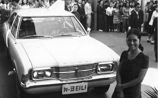 ▲ 현대차가 첫 출시한 코티나. '코피나'라는 악평에 시달렸다ⓒ