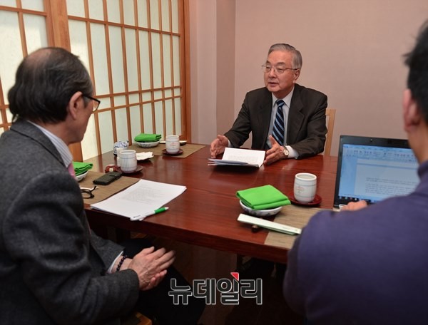 ▲ 인보길 뉴데일리 회장은 "통일준비위야말로 북한급변사태를 대비해야 하는 것 아니냐"고 지적했다. ⓒ뉴데일리 정상윤 기자